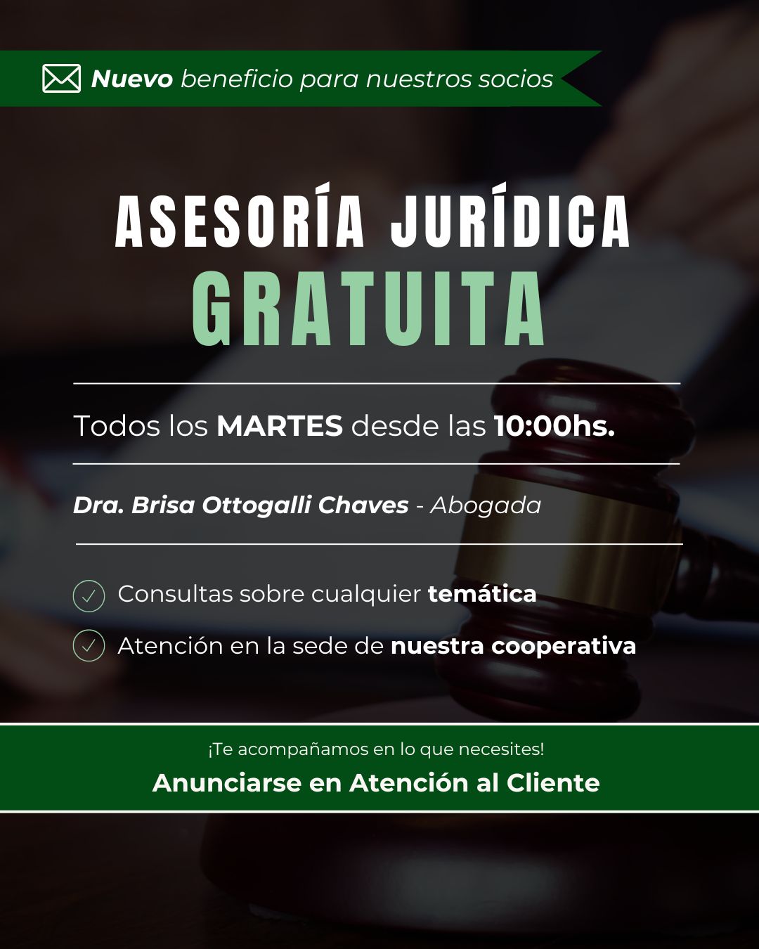 Beneficio Asesoria Juridica